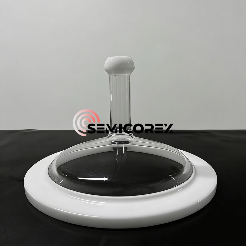 15 colių kvarcinis varpelio stiklainis