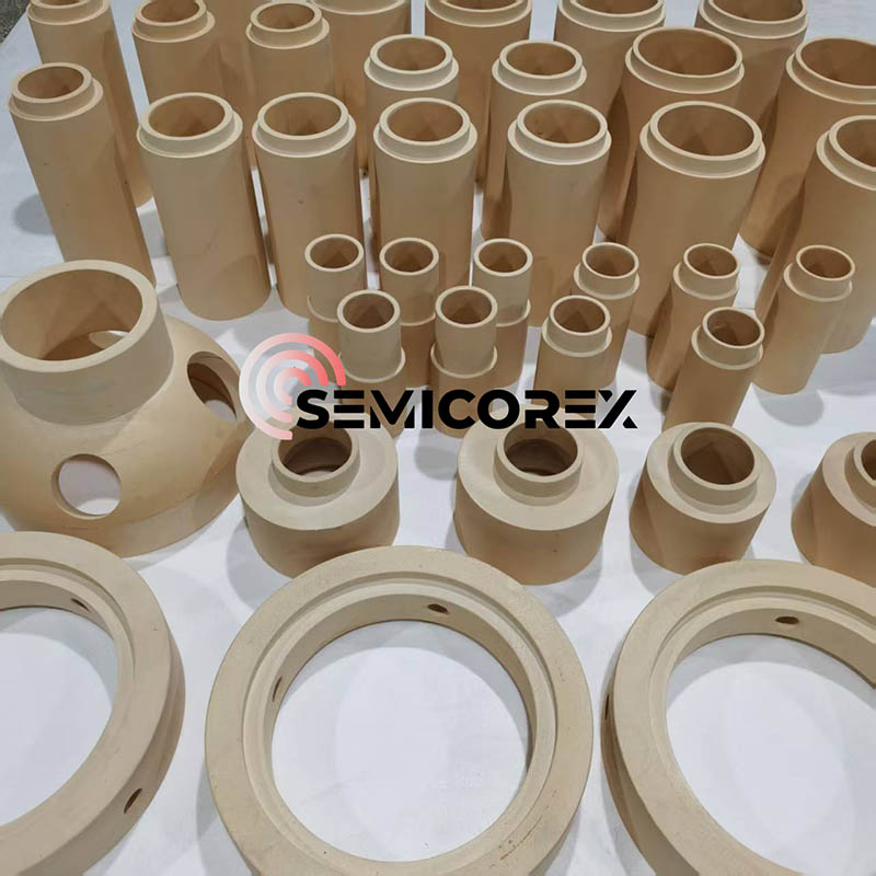 Lydytojo cirkonio dalys