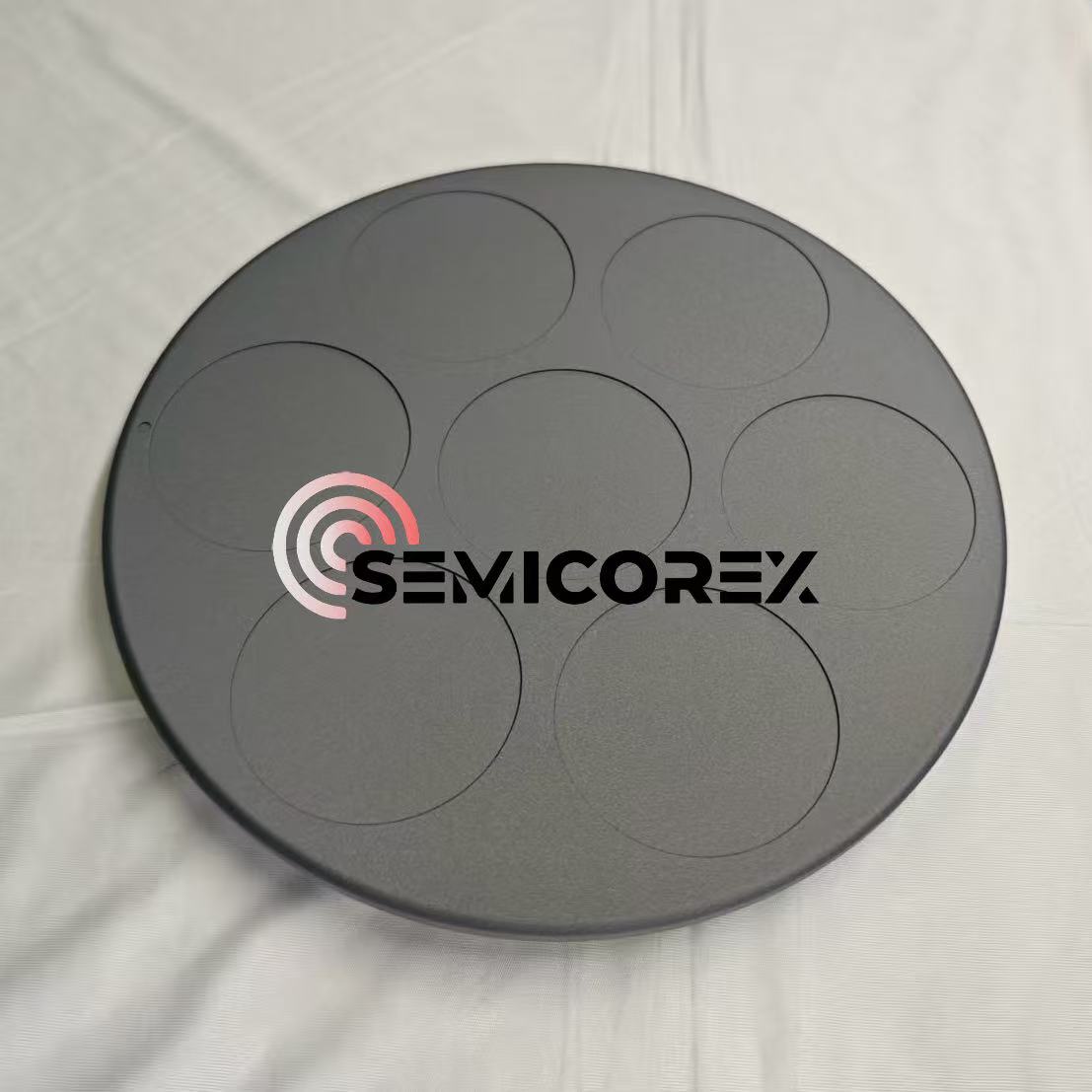 SiC padengti epitaksiniai receptoriai