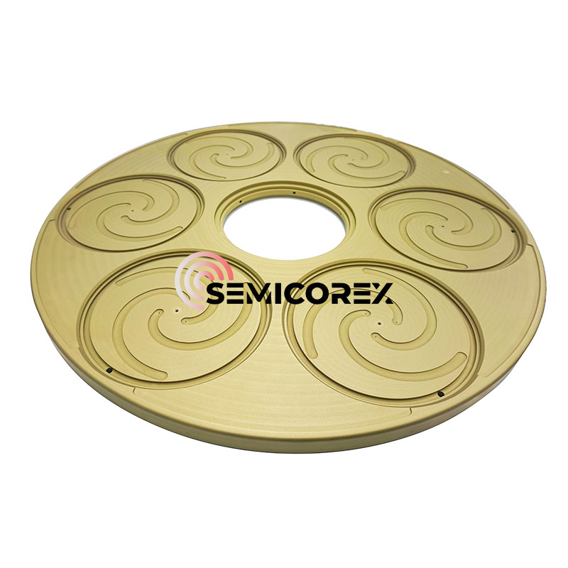 TaC padengta planetinė plokštė